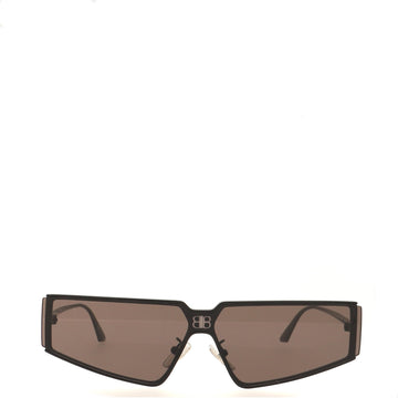 Balenciaga BB Rectangular Sunglasses Metal