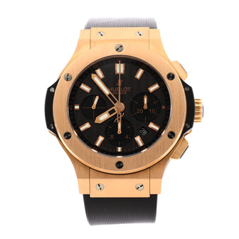 Big Bang Chronograph Automatic Watch Rose Gold and Rubber 44