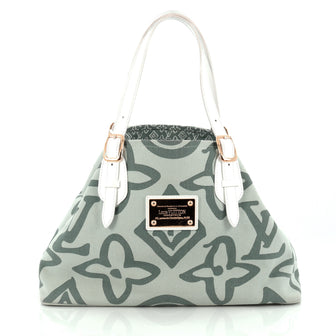 Louis Vuitton Tahitienne Cabas Canvas PM green