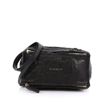 Givenchy Pandora Bag Distressed Leather Mini Black