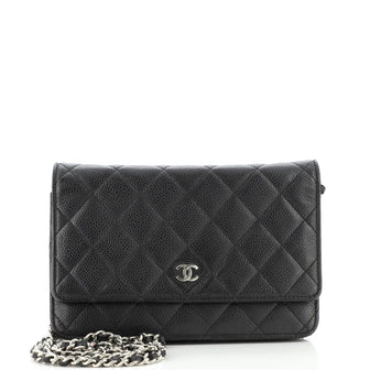 Chanel Wallet on Chain Quilted Caviar