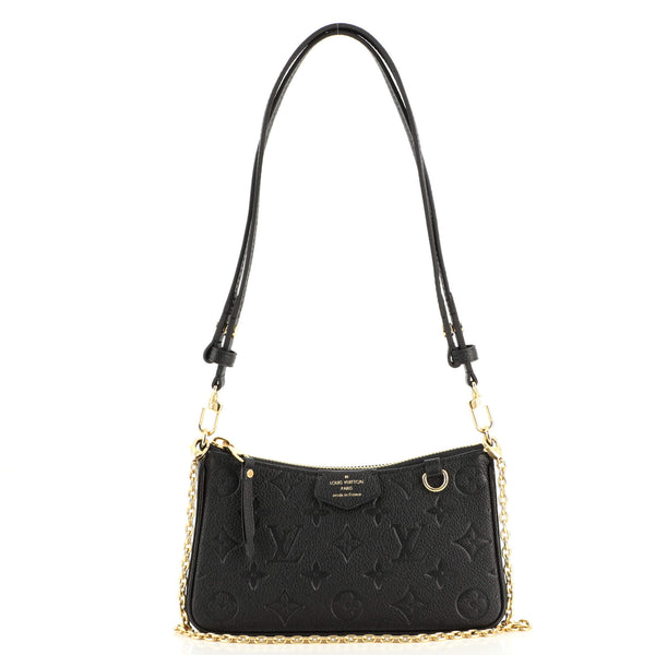 Louis Vuitton Monogram Empreinte Easy Pouch On Strap w/Tags - Black  Shoulder Bags, Handbags - LOU768753