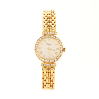 Chopard Classique Quartz Watch Yellow Gold with Diamond Bezel 20