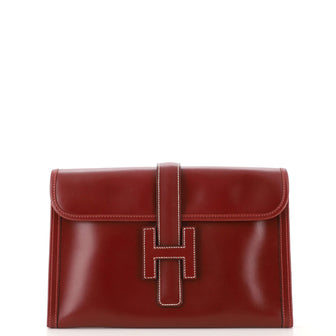 Hermes Jige Clutch Box Calf PM