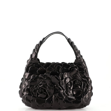 Valentino Atelier 03 Rose Edition Hobo Leather Small