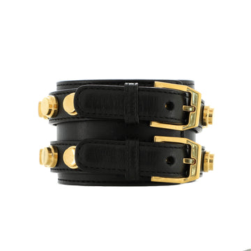 Saint Laurent Wrap Bracelet Studded Leather