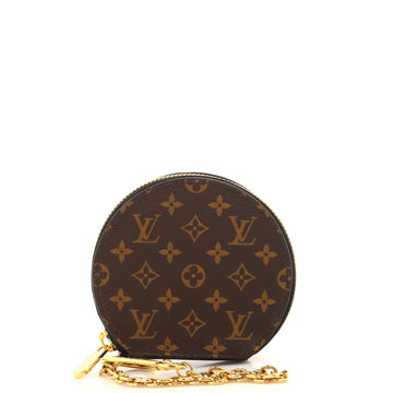 Louis Vuitton Boite Chapeau Coin Purse Monogram Canvas Micro