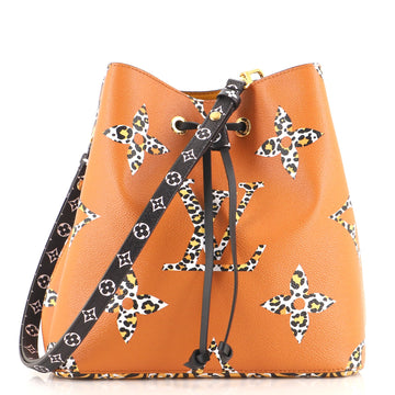 Louis Vuitton NeoNoe Handbag Limited Edition Jungle Monogram Giant