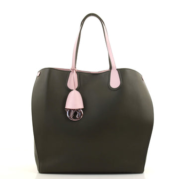 Christian Dior Addict Shopping Tote Leather Small