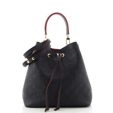 Louis Vuitton NeoNoe Handbag Monogram Empreinte Leather MM