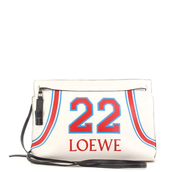 Loewe Flat Crossbody Bag Printed Leather