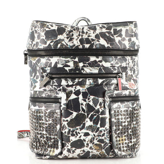 Christian Louboutin Apoloubi Backpack Spiked Leather