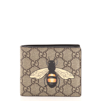 Gucci Bifold Wallets Printed GG Coated Canvas