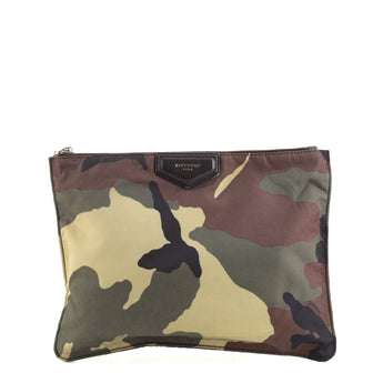 Givenchy Antigona Pouch Camo Nylon Medium