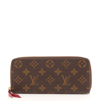 Louis Vuitton Clemence Wallet Monogram Canvas