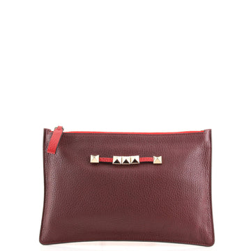 Valentino Garavani Sliding Rockstud Pouch Leather Large