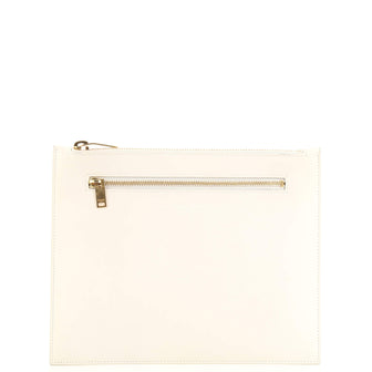Saint Laurent Front Zip Document Holder Leather Medium