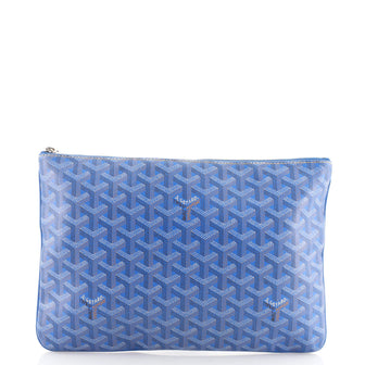 Goyard Senat Zip Pouch Coated Canvas MM