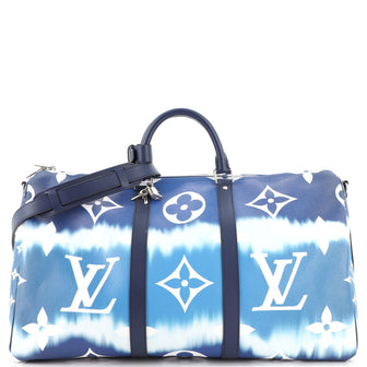 Louis Vuitton Keepall Bandouliere Bag Limited Edition Escale Monogram Giant 50