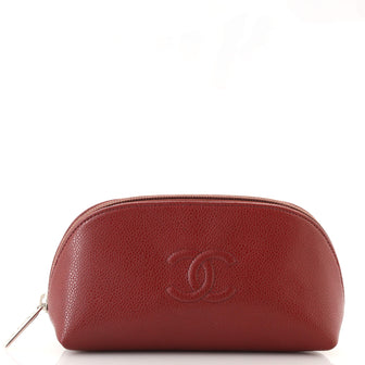 Chanel Timeless CC Vanity Case - Red Cosmetic Bags, Accessories