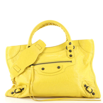 Balenciaga City Classic Studs Bag Leather Medium