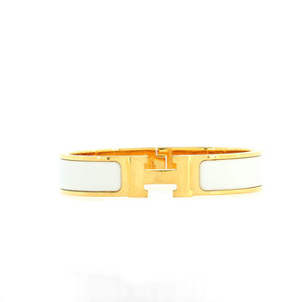 Hermes Clic H Bracelet Enamel Narrow