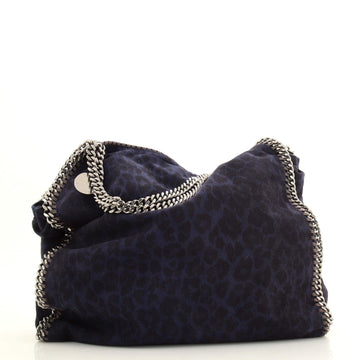 Stella McCartney Falabella Tote Printed Faux Suede Large
