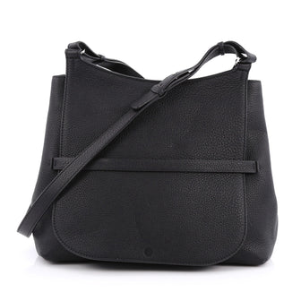 The Row Sideby Shoulder Bag Leather Black