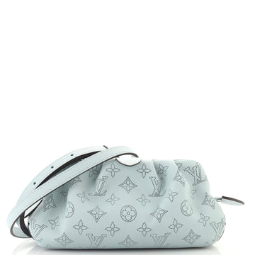 Louis Vuitton Scala Pouch Bag Mahina Leather Mini
