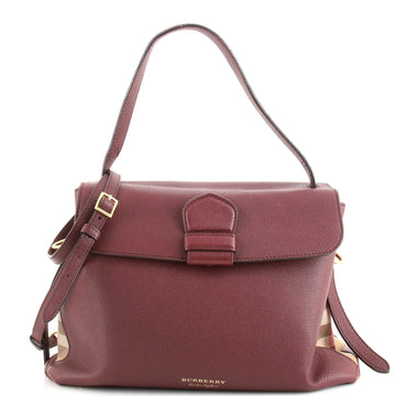 Burberry Camberley Top Handle Bag Leather Medium