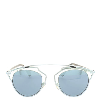 Christian Dior So Real Aviator Sunglasses Acetate and Metal
