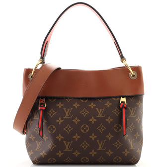 Louis Vuitton Tuileries Besace Bag Monogram Canvas with Leather
