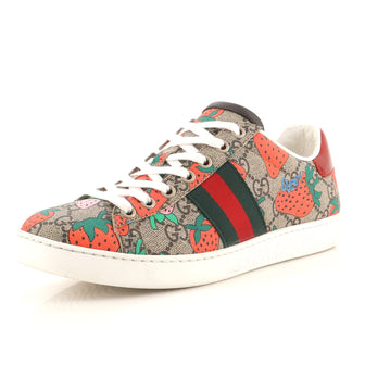 Gucci Ace Sneakers Printed Coated Canvas