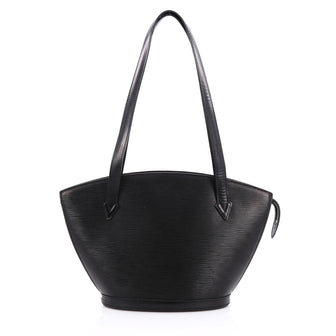 Louis Vuitton Saint Jacques Handbag Epi Leather PM black