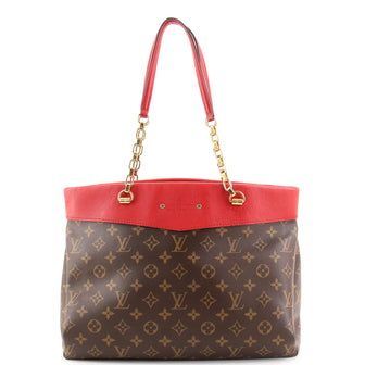 Louis Vuitton Pallas Shopper Monogram Canvas and Calfskin