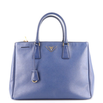 Prada Double Zip Lux Tote Saffiano Leather Large