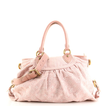 Louis Vuitton Neo Cabby Handbag Denim MM