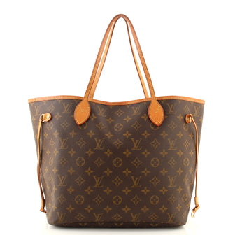 Louis Vuitton Neverfull Tote Monogram Canvas MM