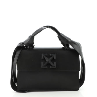 Off White Knotted Jitney 1.4 Bag Leather