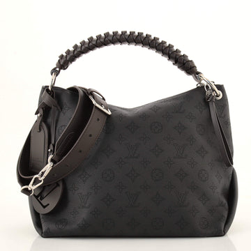 Louis Vuitton Braided Handle Beaubourg Hobo Mahina Leather MM