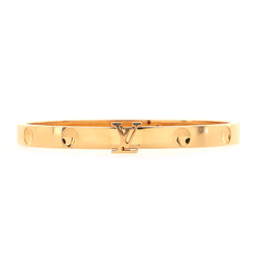 Louis Vuitton Empreinte Bangle Bracelet 18K Rose Gold