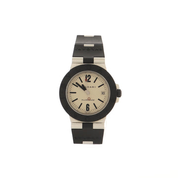 Bvlgari Diagono Automatic Watch Aluminum and Rubber 38