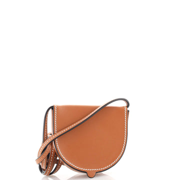 Loewe Heel Pouch Crossbody Bag Leather Small