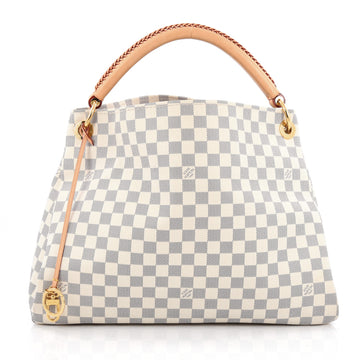 Louis Vuitton Artsy Handbag Damier MM White