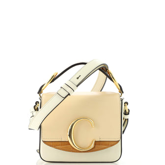 Chloe C Flap Bag Leather Mini