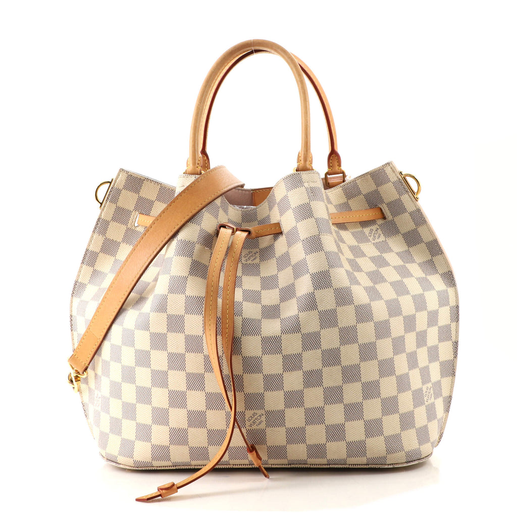 Louis Vuitton Girolata Handbag Damier White 22673654