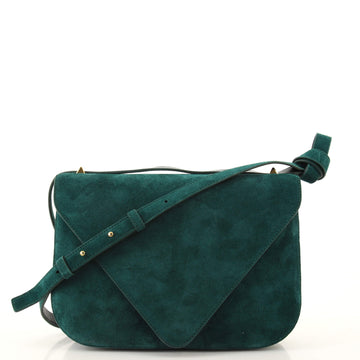 Bottega Veneta Mount Shoulder Bag Suede Medium
