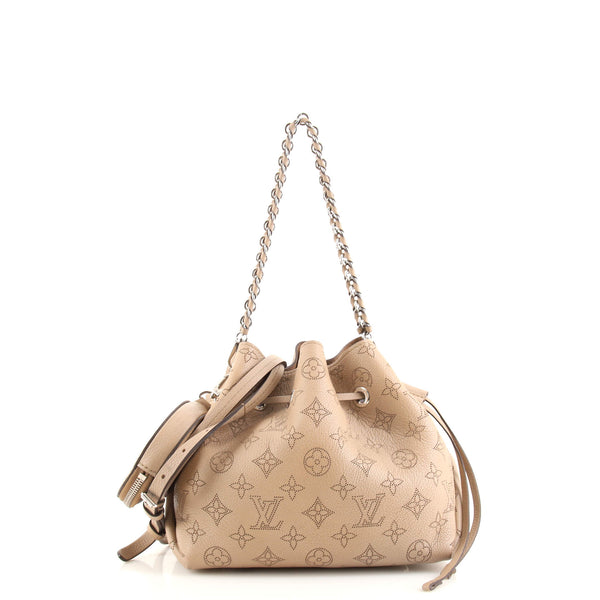 Sold at Auction: Louis Vuitton, Louis Vuitton Bella Tote Mahina Leather  Neutral