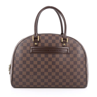 Louis Vuitton Nolita Handbag Damier Brown
