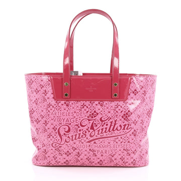 Louis Vuitton Voyage Tote Cosmic Blossom PM Pink